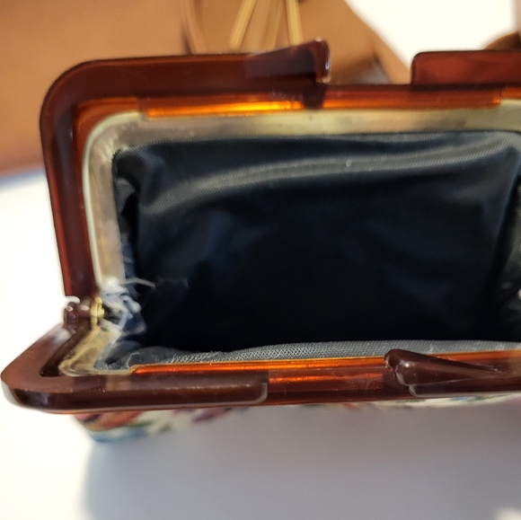 Calista Rich Medium Brown Faux Leather Crossbody Bag, NEW - Picture 6 of 6